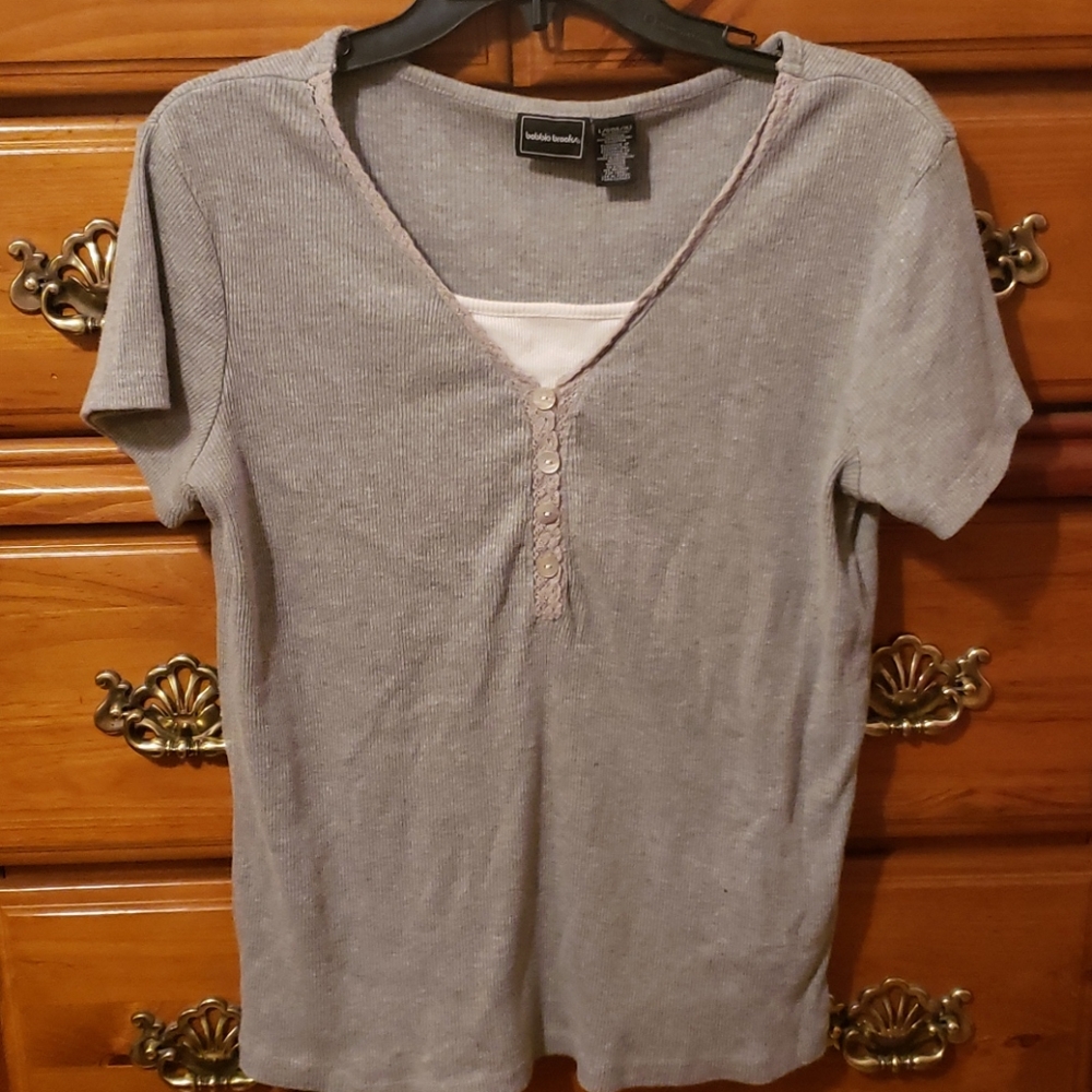 Gray t-shirt